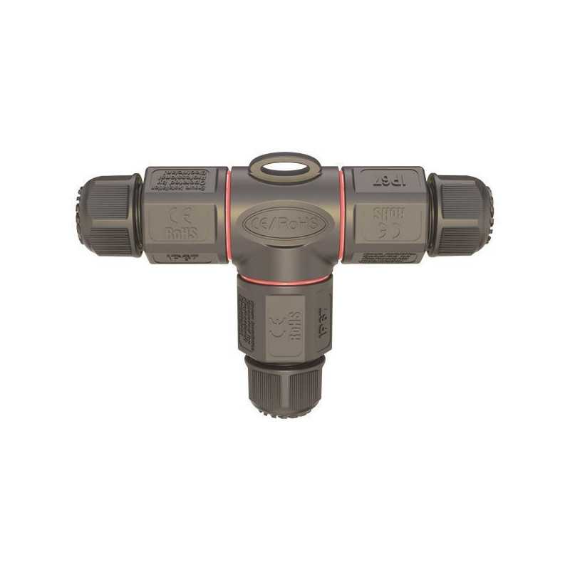 Presetupă TIP T, 3P (3x1.5), IP67, Eurolamp