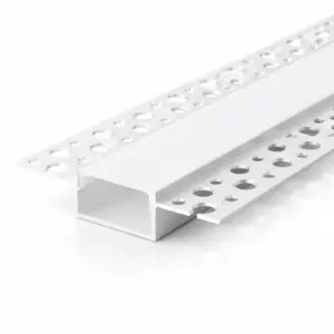Profil aluminiu pentru bandă LED, montaj in rigips 21,1 x 12,5 x 2000mm,  Eurolamp