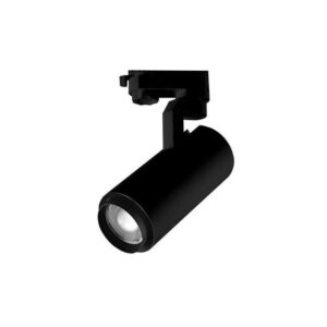 Proiector LED PRO negru pe șină cu 4 linii, unghi fascicul reglabil 20-60 grade, 30W, culoarea reglabilă CCT, 2700 lm, Eurolamp