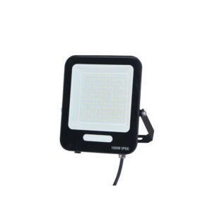 Proiector LED SMD negru 100W , 12000lm, 6500k lumină rece, IP66, 160-265V, Eurolamp