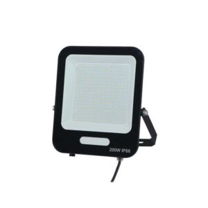 Proiector LED SMD negru 200W , 24000lm, 6500k lumină rece, IP66, 160-265V, Eurolamp