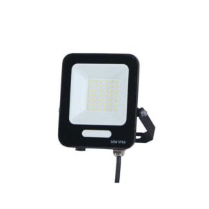 Proiector LED SMD negru 30W , 3600lm, 6500k lumină rece, IP66, 160-265V, Eurolamp