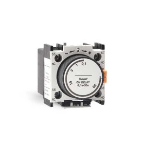 Releu auxiliar cu contacte de întârziere LAST2 0.1-30 sec, 09-95A, 230V, AC, 1NO+1NC, GACIA
