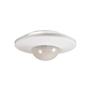 Senzor de prezenta subțire cu infrarosu aplicat 230V, 360grade, max 150W LED, 10A, max 20 metri, IP20, Eurolamp