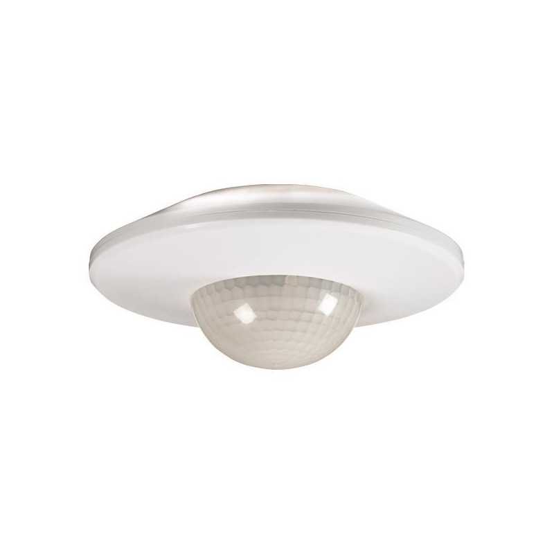 Senzor de prezenta subțire cu infrarosu aplicat 230V, 360grade, max 150W LED, 10A, max 20 metri, IP20, Eurolamp