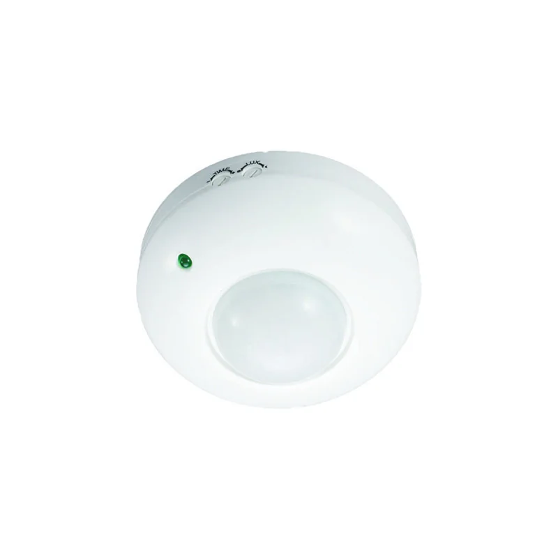 Senzor miscare cu infrarosu alb pentru tavan, max. 300W, 5.5A, 220-240V, IP20, Eurolamp