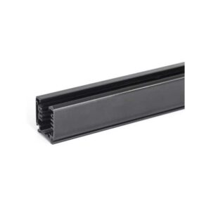 Șină magnetică aparentă neagră 4 linii, 1 metru, Eurolamp