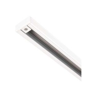 Șină magnetică aplicată monofazată 2 linii, 1 metru, albă, Eurolamp