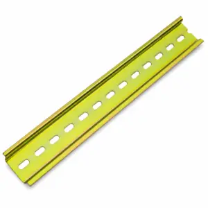 Șina metalică slitata tip Omega,1 m,  Eurolamp