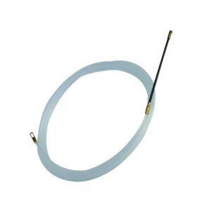 Sonda albă, pentru tras cabluri, 15m x 3mm, Eurolamp