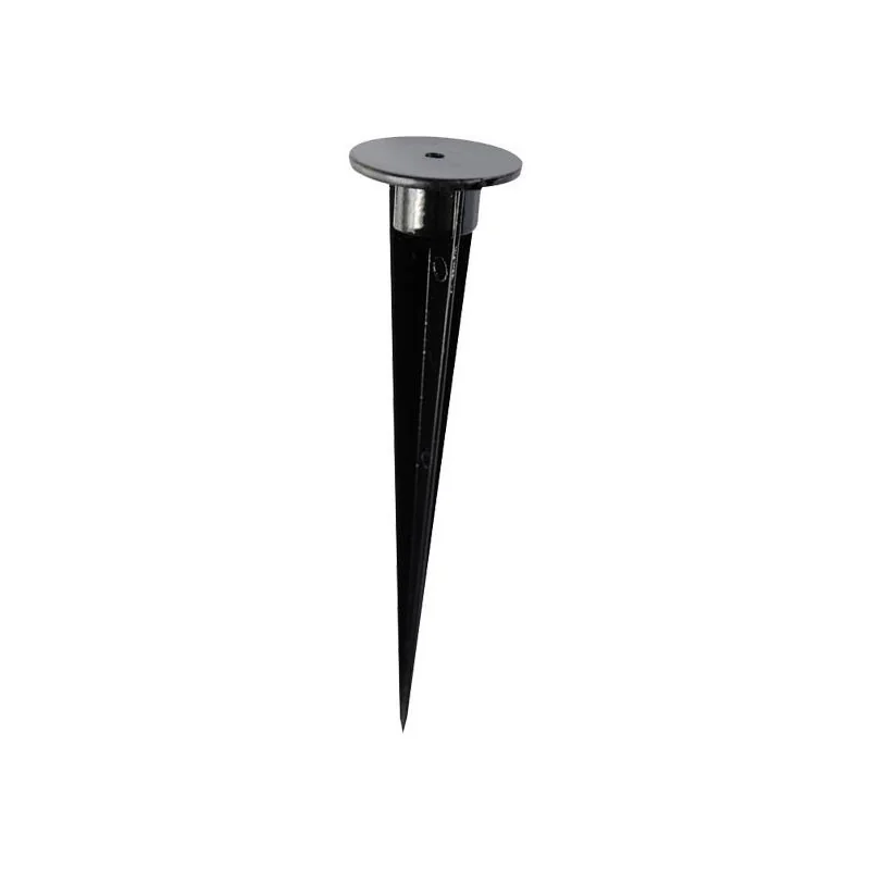Spie pentru gradina, negru metalizat, Φ35mm, 160x30x170mm, 220-240V, ARTE ILLUMINA, Eurolamp