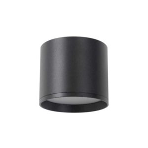 Spot negru din aluminiu aplicat 10W , 3CCT 2700K/4000K/6500K, 650lm, IP20, 100x86mm, Eurolamp