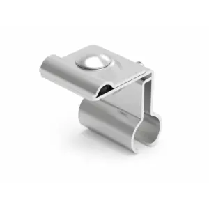 Suport din inox V2A pentru prindere conductor de coborare 8-10mm pe tabla ondulata, fără gaurire, ELKO BIS