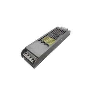 Transformator subțire din aluminiu PRO pentru bandă LED 12V DC, 120W, 10A, IP20, Eurolamp