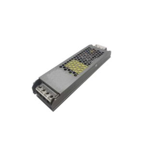 Transformator subțire din aluminiu PRO pentru bandă LED 12V DC, 200W, 16.7A, IP20, Eurolamp
