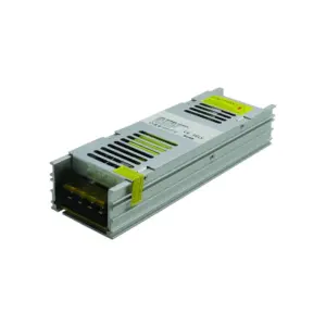 Transformator aluminiu subțire pentru bandă LED, 12V DC, 150W, IP20, 200x58x38, 200-240V, Eurolamp