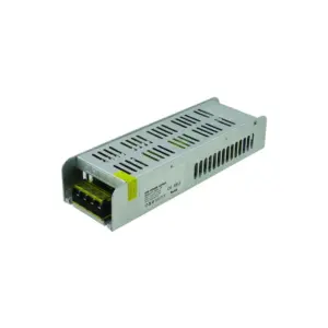 Transformator aluminiu subțire pentru bandă LED, 12V DC, 400W, IP20, 223x68x43, 200-240V, Eurolamp
