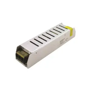 Transformator aluminiu subțire pentru bandă LED, 12V DC, 60W, IP20, 160x40x33, 200-240V, Eurolamp