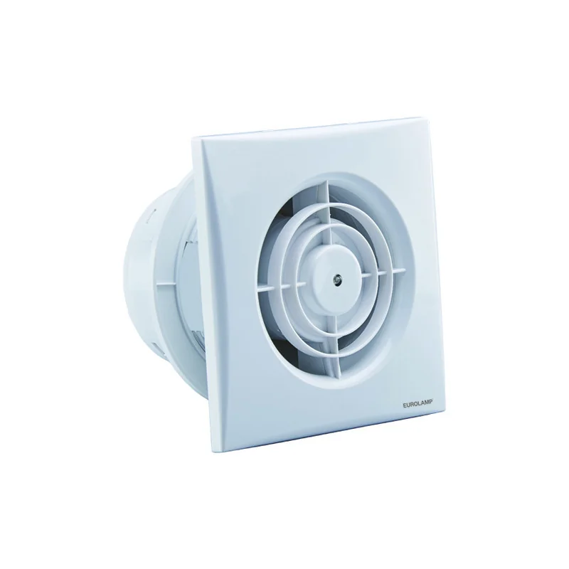 Ventilator alb, cu panou ultra subtire, 12W, 220-240V, IPX2, Eurolamp